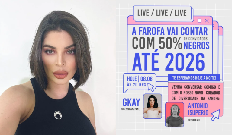 Farofa da Gkay: curadoria para incluir negros causa polêmica na Internet Farofa da Gkay: curadoria para incluir negros causa polêmica na Internet