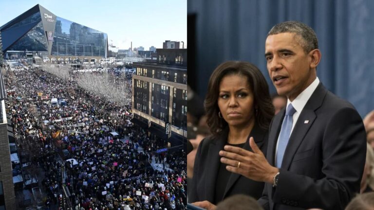 Casal Obama defende protestos contra violência de agentes de imigração: “Cabe a cada um de nós nos manifestar contra a injustiça” Casal Obama defende protestos contra violência de agentes de imigração: “Cabe a cada um de nós nos manifestar contra a injustiça”
