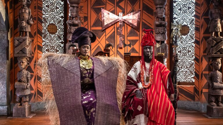 Globo precisou de 300 pessoas para erguer reino africano da novela ‘A Nobreza do Amor’; veja fotos exclusivas Globo precisou de 300 pessoas para erguer reino africano da novela ‘A Nobreza do Amor’; veja fotos exclusivas