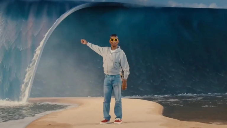 Pharrell Williams leva o oceano à passarela da Louis Vuitton Pharrell Williams leva o oceano à passarela da Louis Vuitton